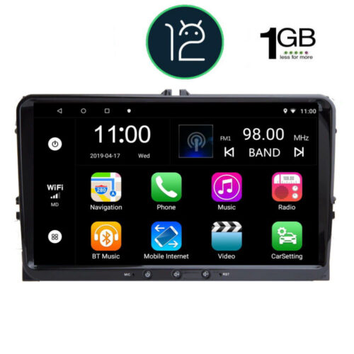 Digital IQ ΟΘΟΝΗ MULTIMEDIA 2DIN VW 2004-2014  ANDROID 12 /RAM 1GB/9 inc/GPS/WI-FI/USB/SD/RADIO  DIGITAL IQ