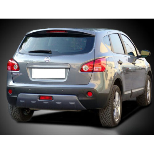 Motordrome ΠΙΣΩ SPOILER AΣΗΜΙ ΠΛAΣΤΙΚΟ ΓΙΑ NISSAN QASΗQAI J10 2007 – 2009 MOTORDROME