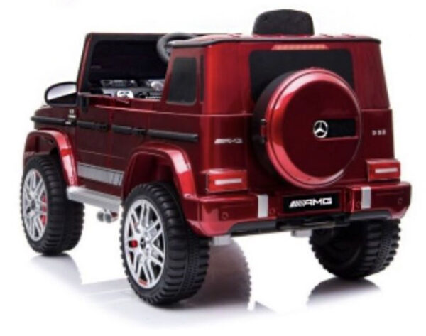 Race Axion ΗΛΕΚΤΡΟΚΙΝΗΤΟ ΠΑΙΔΙΚΟ ΑΥΤΟΚΙΝΗΤΟ 12V  ΜΕ ΤΗΛΕΚΑΤΕΥΘΥΝΣΗ ΤΥΠΟΥ MERCEDES-BENZ G63 ΜΟΝΟΘΕΣΙΟ ΚΟΚΚΙΝΟ RACE AXION - 1 TEM. - Image 2