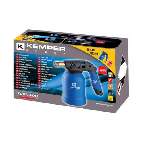 Kemper ΦΛΟΓΙΣΤΡΟ ΠΛΑΣΤΙΚΟ ABS TORNADO ΜΕ 1 ΓΚΑΖΑΚΙ 1120S1 KEMPER