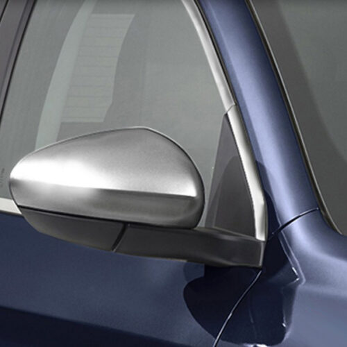 Omtec ΚΑΠΑΚΙΑ ΚΑΘΡΕΠΤΩΝ ΓΙΑ FIAT AEGEA / TIPO HB SD 2015+ DODGE NEON SD 2015+ ΧΡΩΜΙΟ 2 ΤΕΜ. ΠΛΑΣΤΙΚΑ