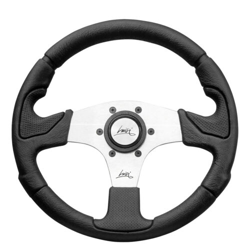 Luisi ΤΙΜΟΝΙ KOBRA 320mm ΤΡΙΑΚΤΙΝΟ ΜΑΥΡΟ LUISI