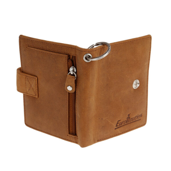 Lampa ΠΟΡΤΟΦΟΛΙ ΔΕΡΜΑΤΙΝΟ ΓΙΑ ΚΑΡΤΕΣ & ΧΡΗΜΑΤΑ BIKER WALLET ME 45cm ΑΛΥΣΙΔΑ RFID ΠΡΟΣΤΑΣΙΑ ΣΕ ΚΑΦΕ ΧΡΩΜΑ LAMPA - 1 Τεμ. - Image 3