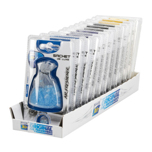 Lampa ΑΡΩΜΑΤΙΚΟ ΑΥΤΟΚΙΝΗΤΟΥ SACHET DE LUXE ΣΕ ΠΟΥΓΚΙ ΚΡΕΜΑΣΤΟ ΣΕ ΔΙΑΦΟΡΑ ΑΡΩΜΑΤΑ  LAMPA – 12 ΤΕΜ.