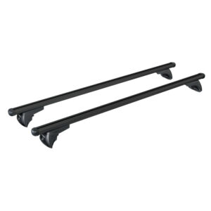 Nordrive ΜΠΑΡΕΣ ΟΡΟΦΗΣ HELIO BLACK (L) 127cm ΑΛΟΥΜΙΝΙΟΥ ΜΑΥΡΗ ΜΕ ΚΛΕΙΔΑΡΙΕΣ (FLUSH RAILING)  NORDRIVE - 2 TEM.