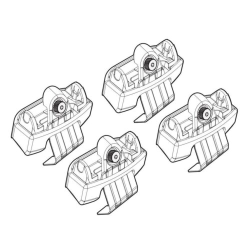Nordrive ΑΚΡΑ ΓΙΑ ΜΠΑΡΕΣ NORDRIVE ΓΙΑ SKODA FABIA 5D 09/2021+  – 4 ΤΕΜ