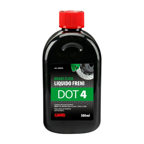 Lampa ΥΓΡΟ ΦΡΕΝΩΝ DOT 4 – FMVSS 116 / ISO 4925 CLASS 4 / SAE J-1703 & J-1704  500ml LAMPA  – 1 ΤΕΜ.