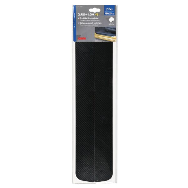 Lampa ΜΑΡΣΠΙΕ ΠΟΡΤΑΣ ΕΣΩΤΕΡΙΚΑ (L) 480x55mm CARBON LOOK 2ΤΕΜ. - Image 4