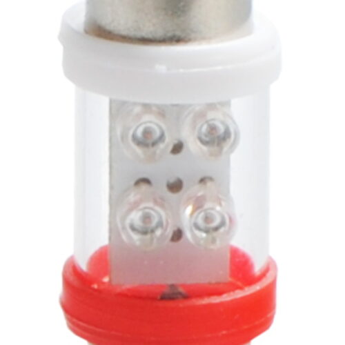 M-Tech ΛΑΜΠΑΚΙΑ ΠΛΑΦΟΝΙΕΡΑΣ C5W/C10W 12V 0,49W SV8,5 31mm LED 4xFlux 3mm ΚΟΚΚΙΝΟ 1ΤΕΜ.