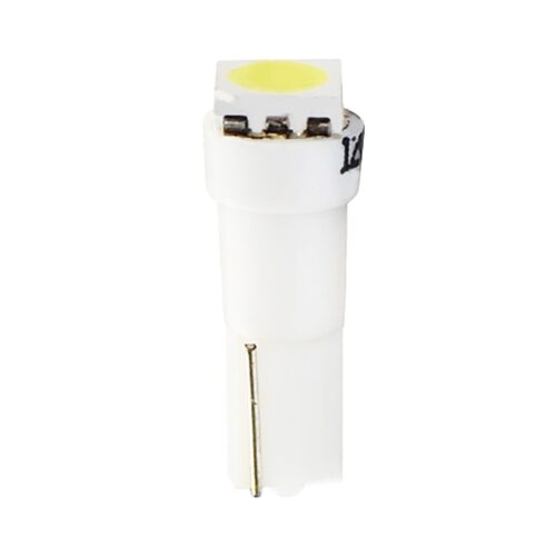 M-Tech T5 12V W2x4,6d LED 1xSMD5050 ΛΕΥΚΟ (ΚΑΡΦΩΤΟ ΑΚΑΛΥΚΟ) 1ΤΕΜ. M-TECH