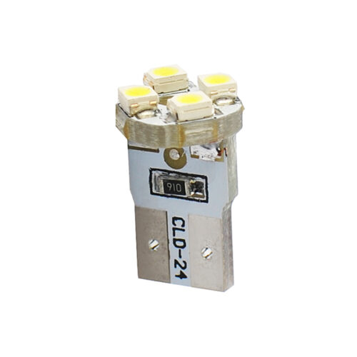 M-Tech T10 W5W 12V W2,1×9,5d LED 4xSMD3528 ΛΕΥΚΟ (ΚΑΡΦΩΤΟ ΑΚΑΛΥΚΟ) 1ΤΕΜ. M-TECH