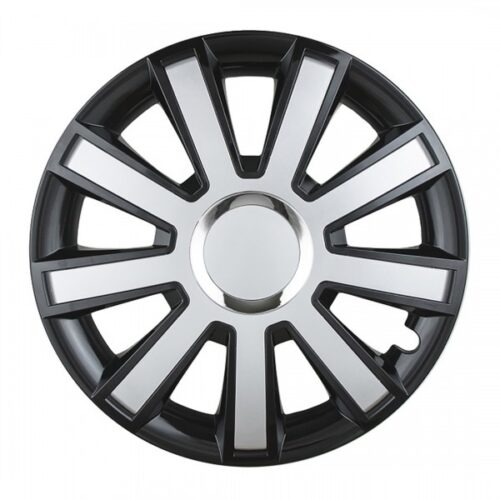 Amio ΤΑΣΙΑ 15″ FLASH ΜΑΥΡΟ-ΑΣΗΜΙ – AMIO ΣΕΤ 4ΤΕΜ ΣΕ ΣΑΚΟΥΛΑ ΝΑΥΛΟΝ