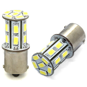 M-Tech P21W 12V BA15s LED 18xSMD5630 PREMIUM ΛΕΥΚΟ (ΜΟΝΟΠΟΛΙΚΟ) 1ΤΕΜ.