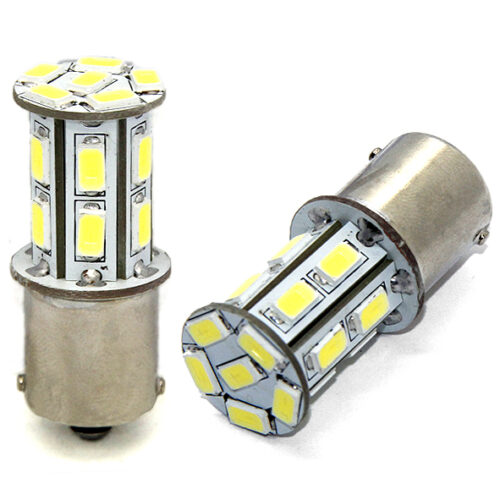 M-Tech P21W 12V BA15s LED 18xSMD5630 PREMIUM ΛΕΥΚΟ (ΜΟΝΟΠΟΛΙΚΟ) 1ΤΕΜ.