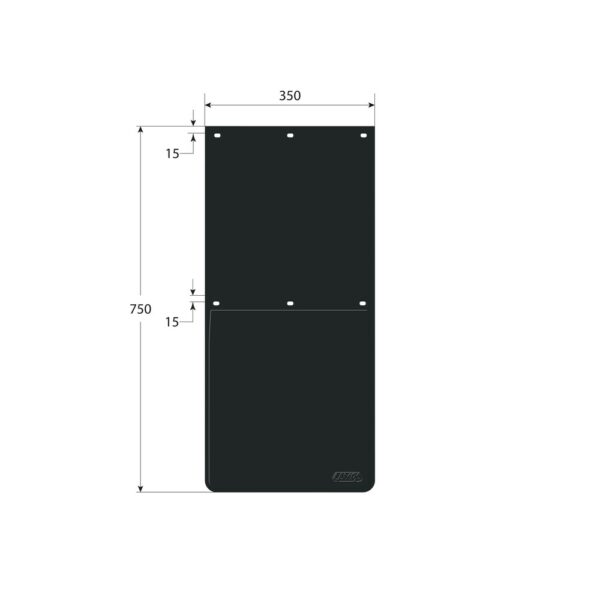 Lampa ΛΑΣΠΩΤΗΡΕΣ ΦΟΡΤΗΓΟΥ PVC ΜΑΥΡΟΙ ΜΕ ΕΓΚΡΙΣΗ 350x750x350mm LAMPA - 2 ΤΕΜ. - Image 4