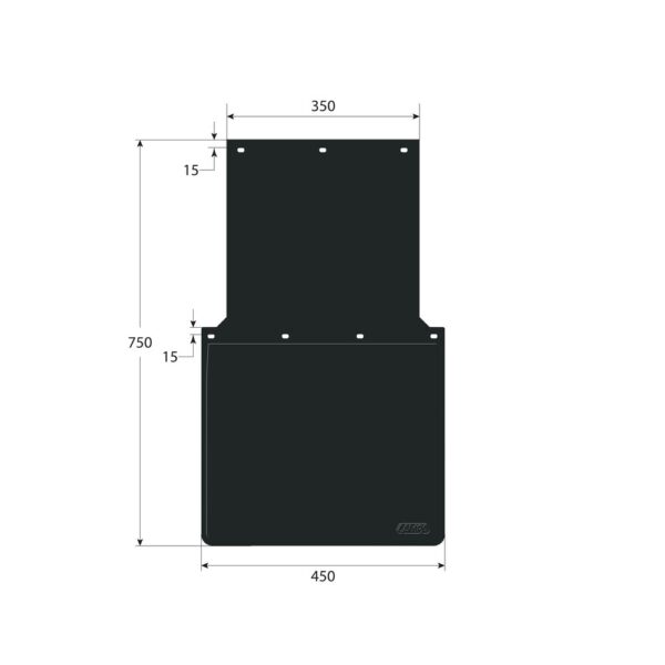 Lampa ΛΑΣΠΩΤΗΡΕΣ ΦΟΡΤΗΓΟΥ PVC ΜΑΥΡΟΙ ΜΕ ΕΓΚΡΙΣΗ 450x750x350mm LAMPA - 2 ΤΕΜ. - Image 4