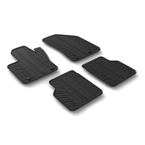 Lampa ΜΑΡΚΕ ΠΑΤΑΚΙΑ ΣΕ ΣΚΑΦΗ ΛΑΣΤΙΧΟ ΓΙΑ JEEP COMPASS 07/2017+ SUMISURA ΣΕ ΜΑΥΡΟ ΧΡΩΜΑ ME ΚΟΥΜΠΩΜΑΤΑ LAMPA – 4 ΤΕΜ.