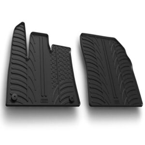 Lampa LAMPA - ΠΑΤΑΚΙΑ ΑΥΤΟΚΙΝΗΤΟΥ ΑΠΟ ΛΑΣΤΙΧΟ ΓΙΑ CITROEN BERLINGO VAN 06/2018+ / OPEL COMBO CARGO 09/2018+ / PEUGEOT PARTNER 09/2018+ ΣΕ ΜΑΥΡΟ ΧΡΩΜΑ ME ΚΟΥΜΠΩΜΑΤΑ - 2 ΤΕΜ.