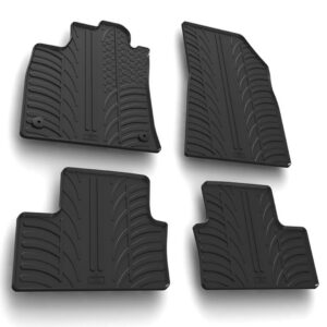 Lampa LAMPA - ΠΑΤΑΚΙΑ ΑΥΤΟΚΙΝΗΤΟΥ ΑΠΟ ΛΑΣΤΙΧΟ ΓΙΑ RENAULT CLIO V 5D 08/2019+ ΣΕ ΜΑΥΡΟ ΧΡΩΜΑ ME ΚΟΥΜΠΩΜΑΤΑ - 4 ΤΕΜ.