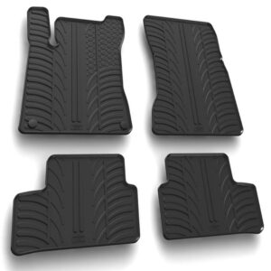 Lampa LAMPA - ΠΑΤΑΚΙΑ ΑΥΤΟΚΙΝΗΤΟΥ ΑΠΟ ΛΑΣΤΙΧΟ ΓΙΑ MERCEDES CLA W177 4D 05/2019+ ΣΕ ΜΑΥΡΟ ΧΡΩΜΑ ME ΚΟΥΜΠΩΜΑΤΑ - 4 ΤΕΜ.