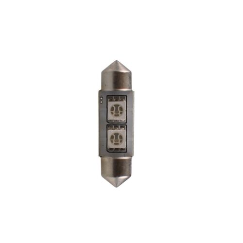 M-Tech ΛΑΜΠΑΚΙΑ ΠΛΑΦΟΝΙΕΡΑΣ C5W 12V SV8.5 36mm 2xSMD5050 LED ΜΠΛΕ CAN-BUS M-TECH – 1 τεμ.