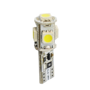 M-Tech T10 W5W 12V W2,1x9,5d LED 5xSMD5050 ΛΕΥΚΟ (ΚΑΡΦΩΤΟ CAN-BUS) 1ΤΕΜ. M-TECH