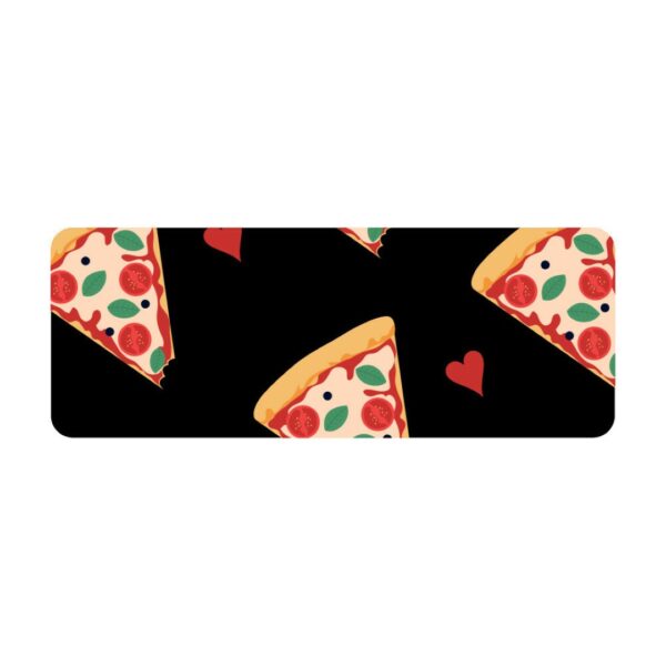 Lampa ΚΑΛΥΜΜΑ ΤΙΜΟΝΙΟΥ SKIN-COVER PIZZA (ΠΙΤΣΑ) 35/37cm (S) ΜΑΥΡΟ ΕΛΑΣΤΙΚΟ ΠΟΛΥΕΣΤΕΡΙΚΟ 2mm ΠΑΧΟΣ - Image 2