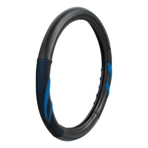 Lampa Lampa Κάλυμμα Τιμονιού Αυτοκινήτου Suzuka 37-39εκ. Άοσμο Ελαστικό Ultra soft Skeentex με αεριζόμενες λαβές Μαύρο Μπλε 1-τεμ. (L3293.5)