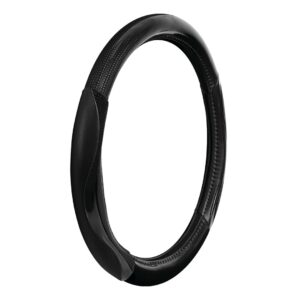Lampa ΚΑΛΥΜΜΑ ΤΙΜΟΝΙΟΥ SILVERSTONE (M) 37/39cm ΔΕΡΜΑΤΙΝΗ ΜΑΥΡΟ ΑΟΣΜΟ ECO-FRIENDLY