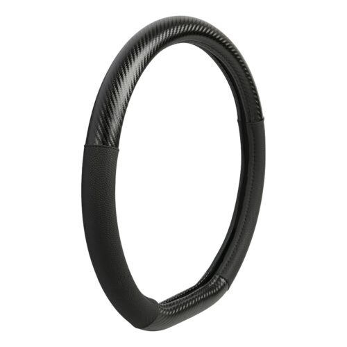 Lampa ΚΑΛΥΜΜΑ ΤΙΜΟΝΙΟΥ LE MANS (S) 35/37cm ΔΕΡΜΑΤΙΝΗ ΜΑΥΡΟ/CARBON ΑΟΣΜΟ ECO-FRIENDLY (ΚΟΦΤΟ ΤΙΜΟΝΙ)