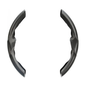 Lampa ΠΡΟΣΤΑΤΕΥΤΙΚΑ ΚΑΛΥΜΜΑΤΑ ΤΙΜΟΝΙΟΥ CARBON LOOK ΜΑΥΡΟ ΧΡΩΜΑ GRIPS LAMPA - 2 τεμ.