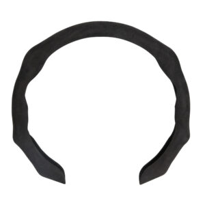 Lampa Lampa Κάλυμμα Τιμονιού Αυτοκινήτου Over-Grip, σπορ Άοσμο Σουέτ ύφασμα από μικροΐνες, universal Μαύρο 1-τεμ. (L3307.7)