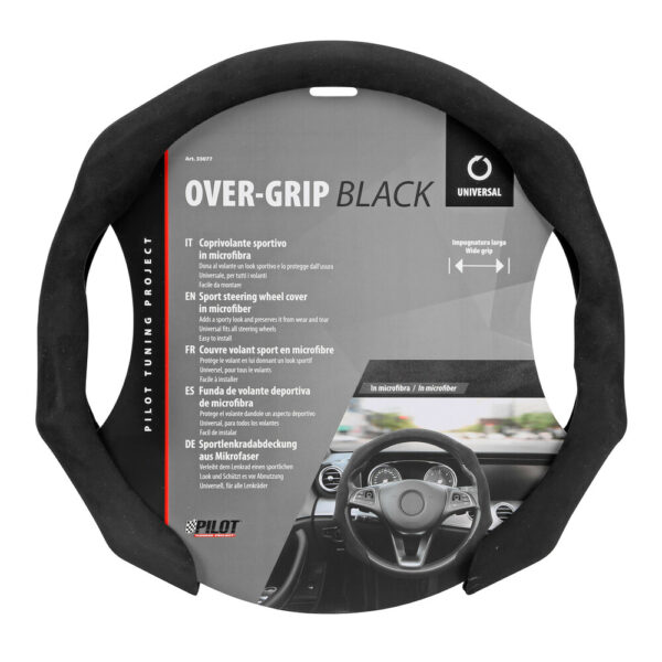 Lampa ΗΜΙ-ΚΑΛΥΜΜΑ ΤΙΜΟΝΙΟΥ MICROFIBRE ΜΑΥΡΟ ΧΡΩΜΑ OVER GRIP LAMPA - 1 τεμ. - Image 3