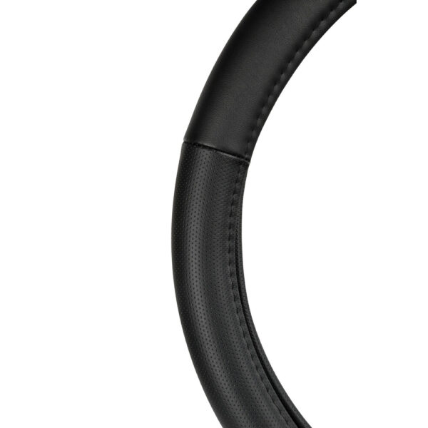 Lampa ΚΑΛΥΜΜΑ ΤΙΜΟΝΙΟΥ 30-34CM ΔΕΡΜΑ SKEENTEX ΜΑΥΡΟ CLASSIC PREMIUM GRAN PREE LAMPA - 1 ΤΕΜ. - Image 3