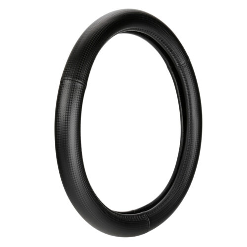 Lampa ΚΑΛΥΜΜΑ ΤΙΜΟΝΙΟΥ RACING PREMIUM BLACK (S) 35/37cm ΣΥΝΘΕΤΙΚΟ ΔΕΡΜΑ SKEENTEX ΜΑΥΡΟ/CARBON LOOK LAMPA  – 1 ΤΕΜ.