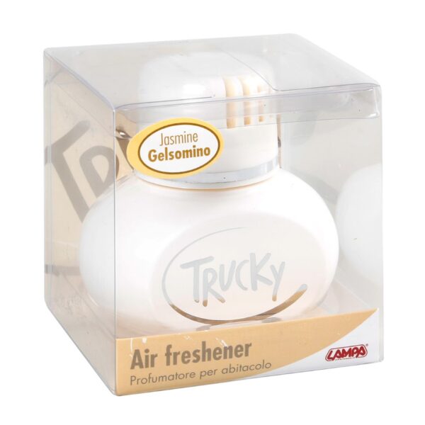 Lampa ΑΡΩΜΑΤΙΚΟ TRUCKY ΓΙΑΣΕΜΙ 150 ml (ΛΕΥΚΟ/ΑΥΤΟΚΟΛΛΗΤΗ ΒΑΣΗ) - Image 2