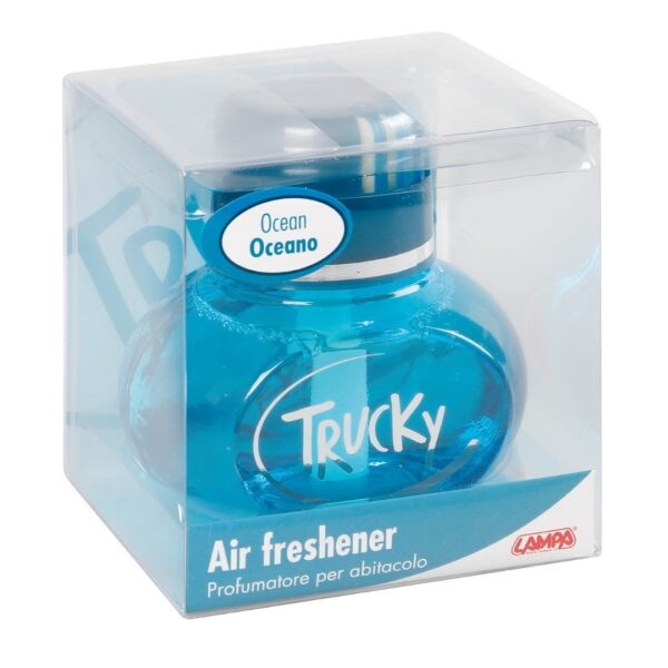 Lampa ΑΡΩΜΑΤΙΚΟ TRUCKY OCEAN/ΩΚΕΑΝΟΣ 150 ml (ΓΑΛΑΖΙΟ/ΑΥΤΟΚΟΛΛΗΤΗ ΒΑΣΗ) - Image 4