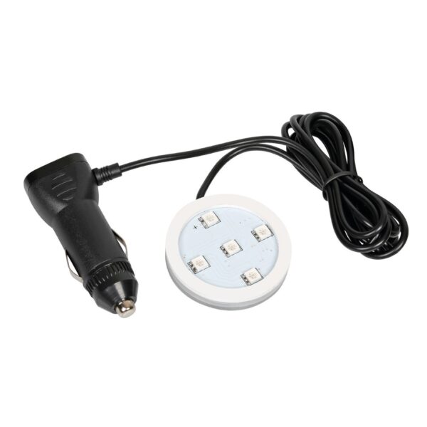 Lampa ΒΑΣΗ ΦΩΤΙΖΟΜΕΝΗ ΑΡΩΜΑΤΙΚΟΥ TRUCKY 12/24V - ΚΟΚΚΙΝΟ (ΦΙΣ ΑΝΑΠΤΗΡΑ/ΚΑΛΩΔΙΟ 150 cm) - Image 2