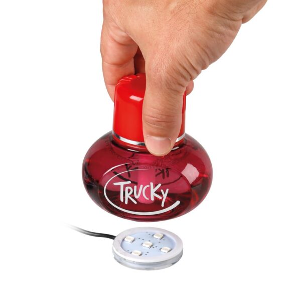 Lampa ΒΑΣΗ ΦΩΤΙΖΟΜΕΝΗ ΑΡΩΜΑΤΙΚΟΥ TRUCKY 12/24V - 7 ΧΡΩΜΑΤΑ (ΦΙΣ ΑΝΑΠΤΗΡΑ/ΚΑΛΩΔΙΟ 150 cm) - Image 2