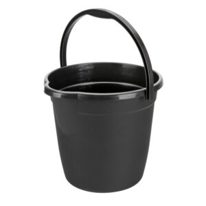 Lampa ΚΟΥΒΑΣ ΠΛΑΣΤΙΚΟΣ ΜΕ ΧΕΡΟΥΛΙ BUCKY 10L ΜΑΥΡΟΣ LAMPA - 1 ΤΕΜ.