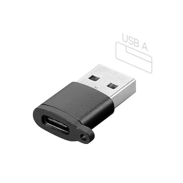 Lampa ΑΝΤΑΠΤΟΡΑΣ ΦΟΡΤΙΣΗΣ & ΣΥΓΧΡΟΝΙΣΜΟΥ USB-C>USB-A SMARTPHONE ESSENTIALS LAMPA  - 1 ΤΕΜ. - Image 2