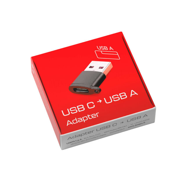 Lampa ΑΝΤΑΠΤΟΡΑΣ ΦΟΡΤΙΣΗΣ & ΣΥΓΧΡΟΝΙΣΜΟΥ USB-C>USB-A SMARTPHONE ESSENTIALS LAMPA  - 1 ΤΕΜ. - Image 3