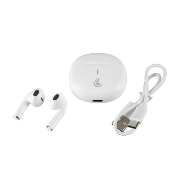 Lampa ΑΚΟΥΣΤΙΚΑ BLUETOOTH ΑΣΥΡΜΑΤΑ ΜΕ ΚΟΥΤΙ ΦΟΡΤΗΣΗΣ (ΜΟΥΣΙΚΗ/ ΚΛΗΣΕΙΣ) 5.3VERSION ΛΕΥΚΑ PODS LAMPA - 1 ΣΕΤ. - Image 2