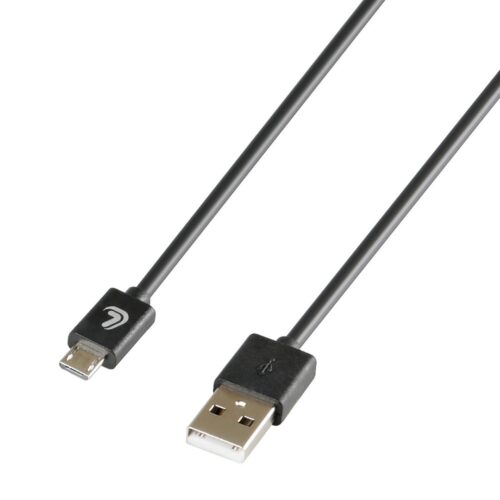 Lampa ΚΑΛΩΔΙΟ ΦΟΡΤΙΣΗΣ ΚΑΙ ΣΥΓΧΡΟΝΙΣΜΟΥ 100 cm MICRO USB ESSENTIALS LINE (ΜΑΥΡΟ)