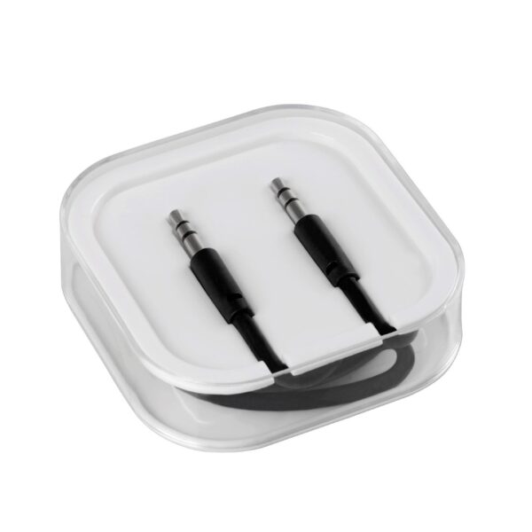Lampa ΚΑΛΩΔΙΟ ΗΧΟΥ ΓΙΑ ΘΥΡΑ AUX 100cm STEREO JACK ESSENTIALS LINE (JACK ΣΕ JACK 3,5 mm) - Image 3