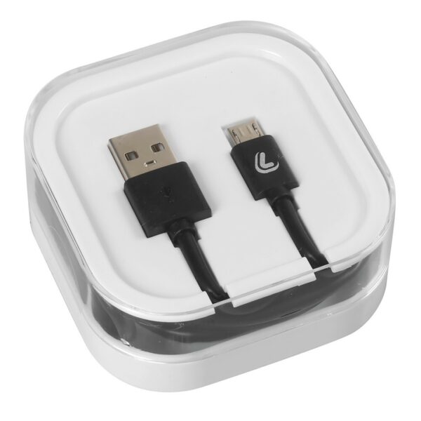 Lampa ΚΑΛΩΔΙΟ ΦΟΡΤΙΣΗΣ ΚΑΙ ΣΥΓΧΡΟΝΙΣΜΟΥ MICRO USB 200cm ΜΑΥΡΟ ESSENTIALS LAMPA - 1 ΤΕΜ. - Image 2