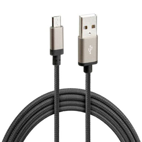 Lampa ΚΑΛΩΔΙΟ ΦΟΡΤΙΣΗΣ ΚΑΙ ΣΥΓΧΡΟΝΙΣΜΟΥ MICRO USB SUPER RESISTANT 100cm ΜΑΥΡΟ