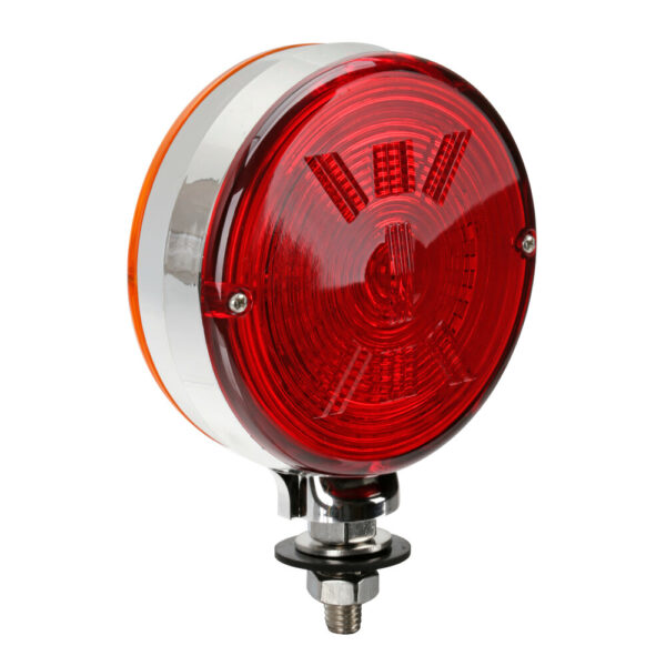Lampa ΦΩΣ ΘΕΣΕΩΣ ΓΙΑ ΚΑΘΡΕΠΤΕΣ (ΣΚΟΥΛΑΡΙΚΙΑ) ΦΟΡΤΗΓΟΥ 24V 54LED ΚΟΚΚΙΝΟ/ΠΟΡΤΟΚΑΛΙ LOKI-STAR 105x40mm LAMPA - 1 TEM. - Image 2