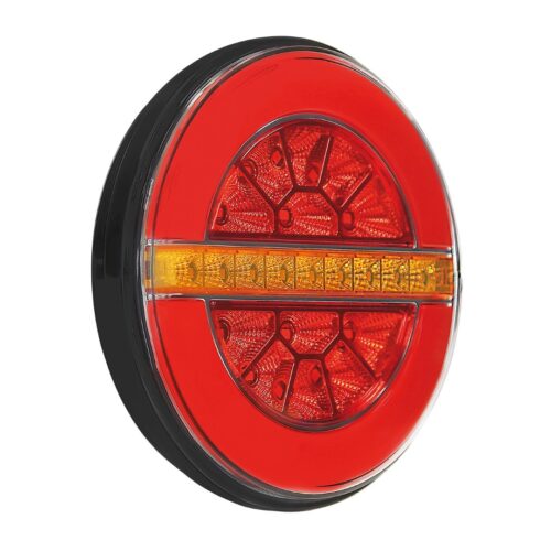 Lampa ΦΩΣ ΠΙΣΩ ΔΕΞΙ 12/24V DYNAMIC-O 140 mm ΜΕ 29 LED 3 ΧΡΗΣΕΙΣ ΟΜΙΧΛΗΣ/ΘΕΣΕΩΣ/ΦΛΑΣ (ΚΟΚΚΙΝΟ/ΠΟΡΤΟΚΑΛΙ) – 1 ΤΕΜ.