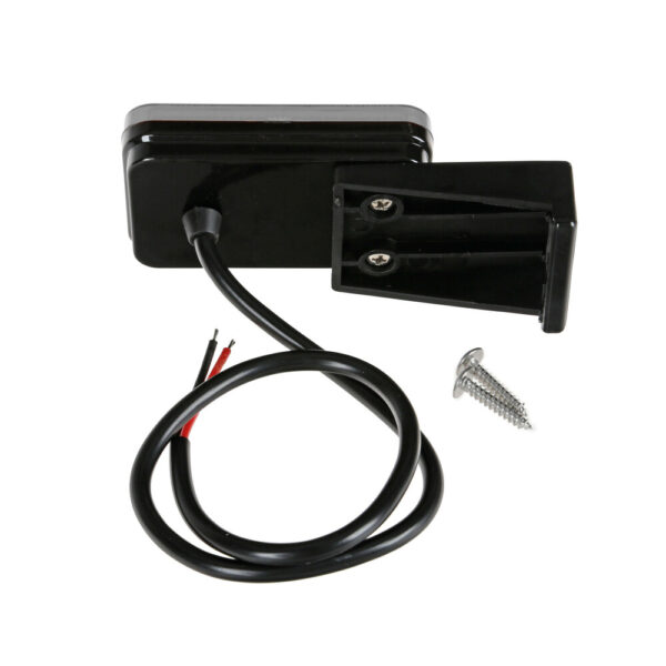 Lampa ΦΩΣ ΟΓΚΟΥ 12/24V  1LED ΜΕ ΒΑΣΗ ΚΑΙ ΑΝΑΚΛΑΣΤΗΡΑ ΛΕΥΚΟ  LAMPA - 1 TEM. - Image 3